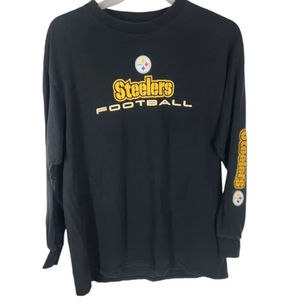 Vintage Y2K Pittsburgh Steelers Long sleeve T men's XL